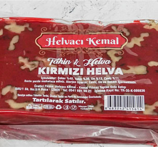 Cevizli Kırmızı Yaz Helvası